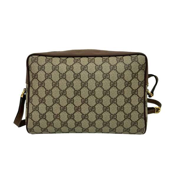 GUCCI Brown Leather Shoulder Bag - Picture 3 of 10